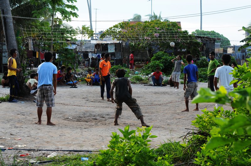volleyball in the village