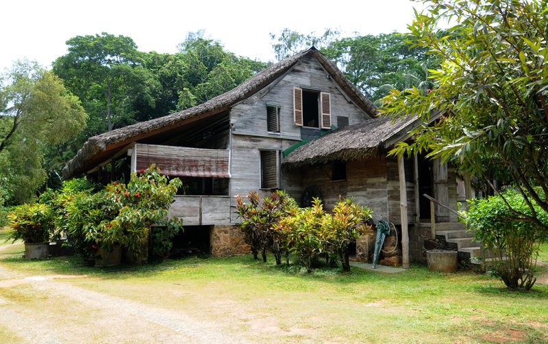 traditional plantation house