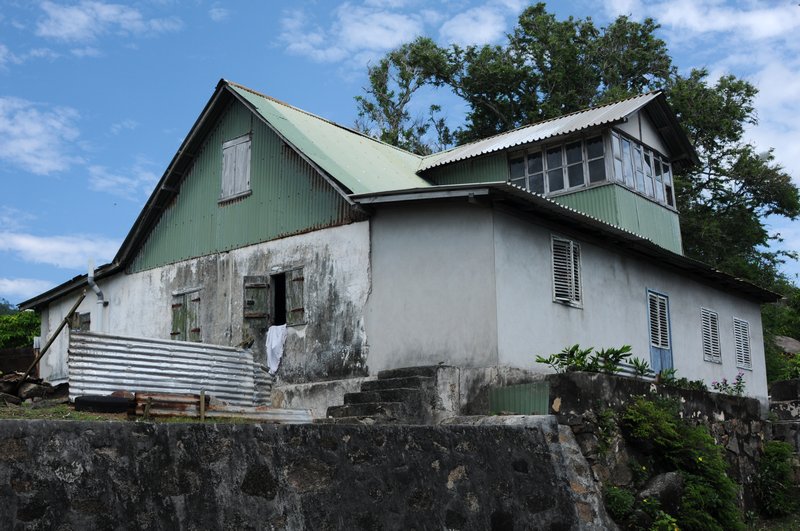 old house near Anse Royale