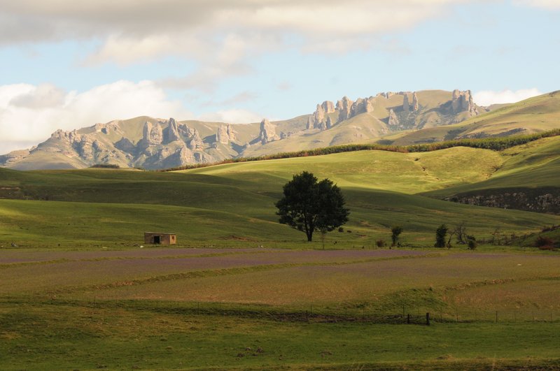 the foothills of the Drakensberge
