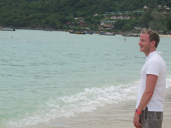 Tim on Phi Phi beach