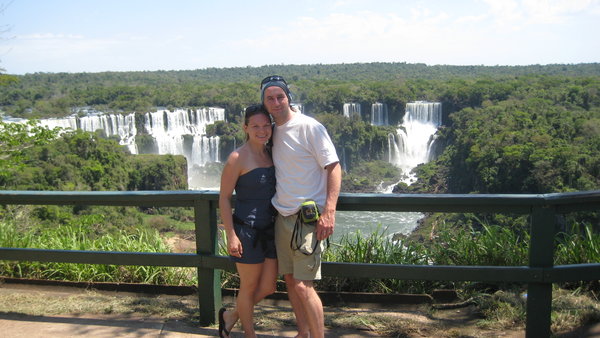 Brazilian panorama of the falls