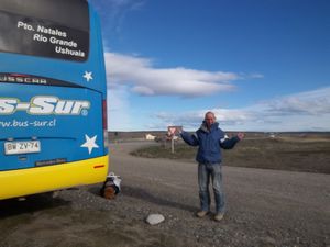 Bus change in the middle of nowhere