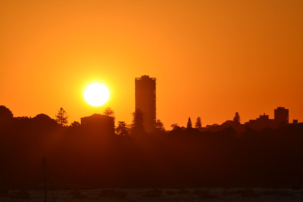 NYE Sunset over Sydney