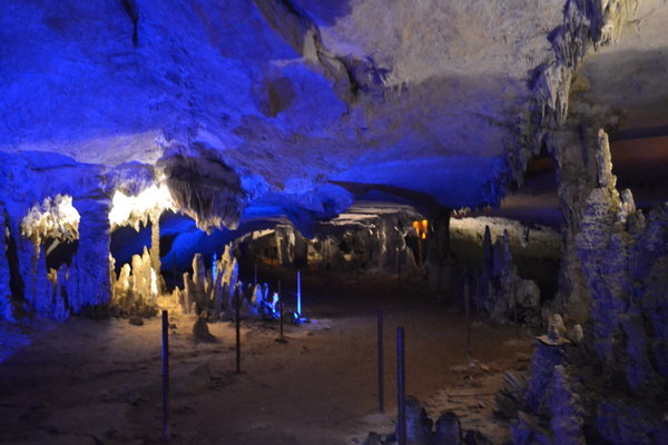 Natural BLUE caves!