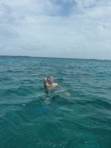 Snorkeling at Caye Caulker