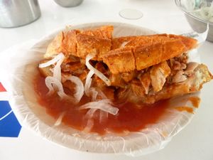 Guadalajara - Drowned Pork sandwich