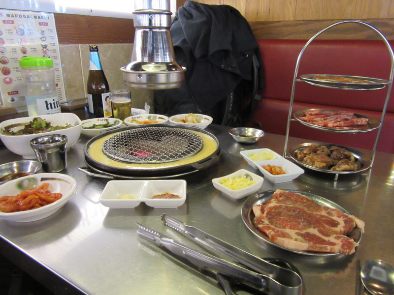 Our last Korean barbecue