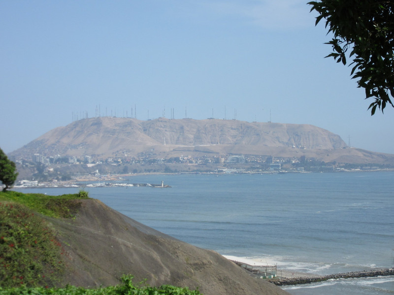 Coastal view from Miraflores