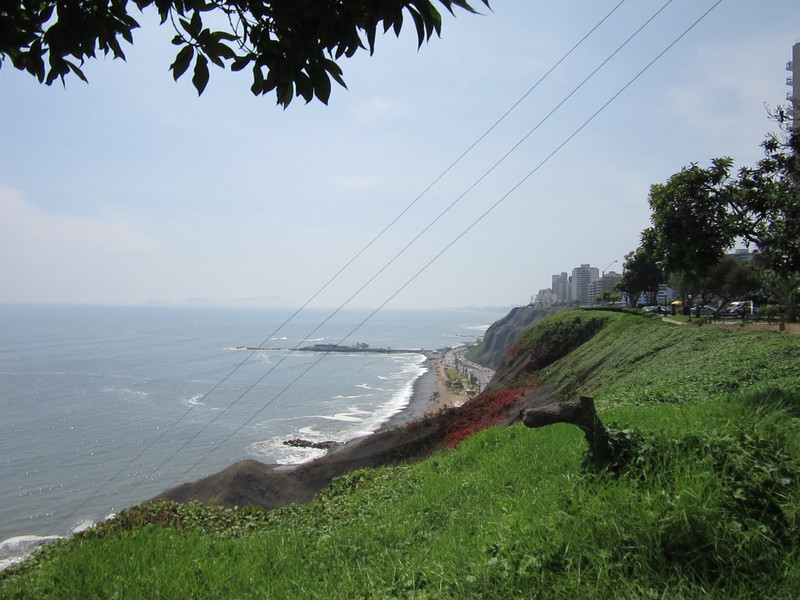 Coastal view from Miraflores