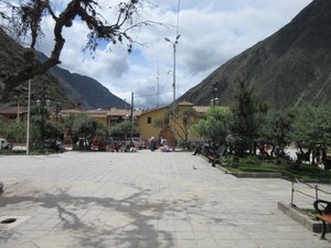 Ollantaytambo - another view of the square