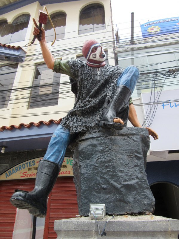 Chivay statue