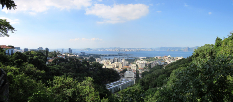 View from Christ the Redeemer