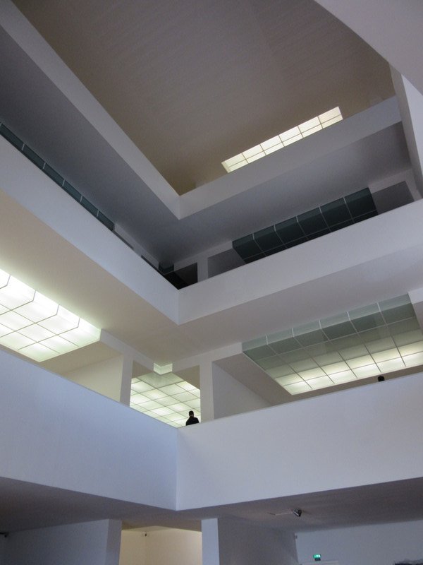 Inside the Iberê Camargo Foundation gallery