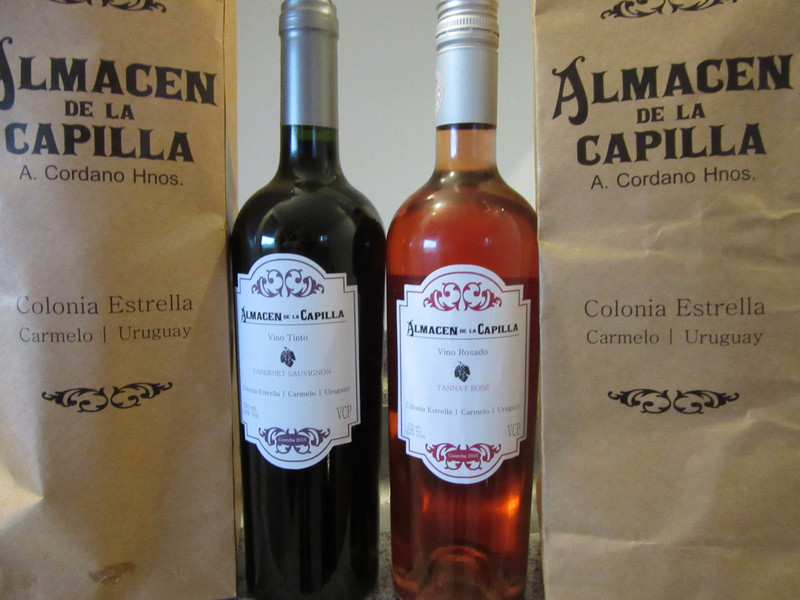 Wines we bought from Bodega Cordano