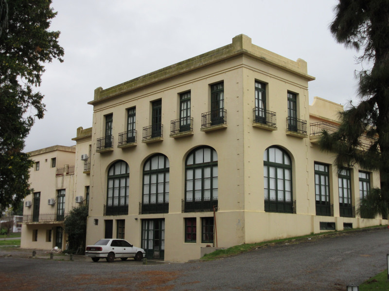 The old Hotel Real of San Carlos Colon
