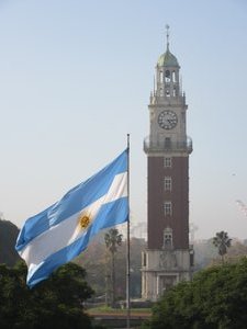 San Martin plaza view
