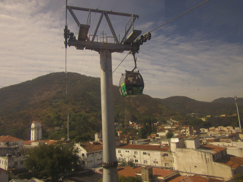 Another town, another cable car ride