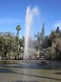 San Martin park fountain...