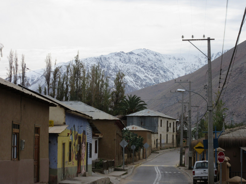 Pisco Elqui scenery