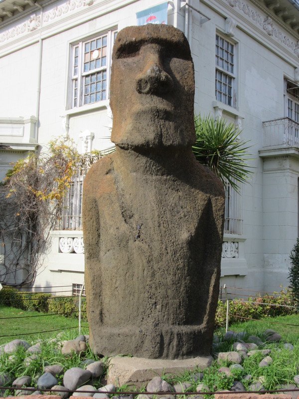 Easter island Moai statue