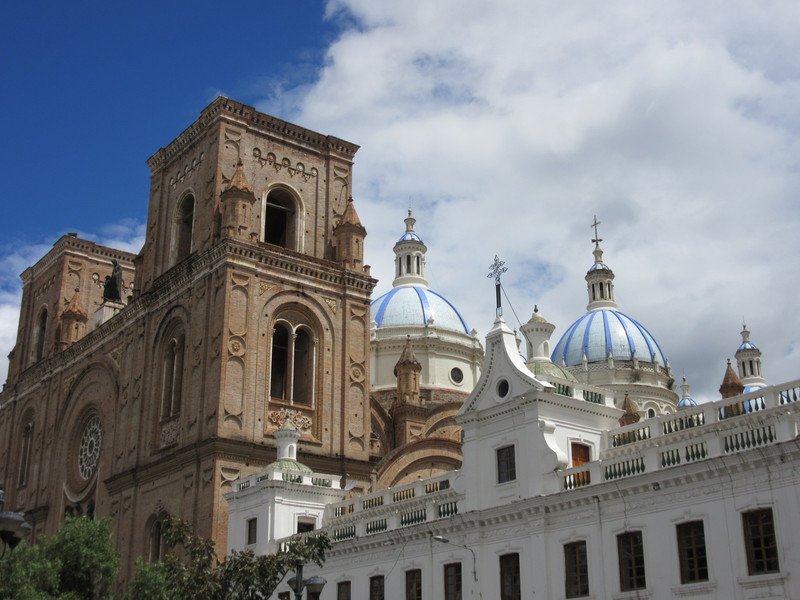 The very impressive cathedral on the main plaza