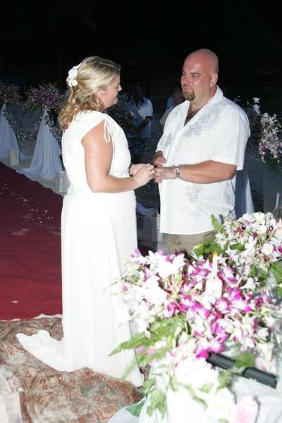 Exchanging of vows and rings