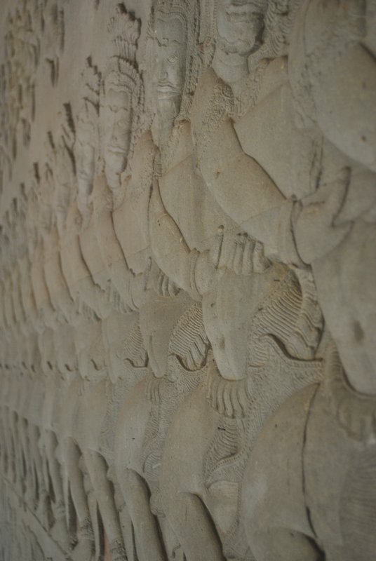 Bas-Relief at the Temple