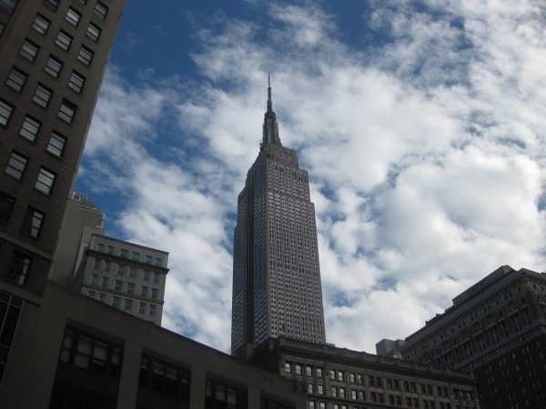 Empire State Building - podobno najwyższy tu - dojdziemy tam ale nie dziś