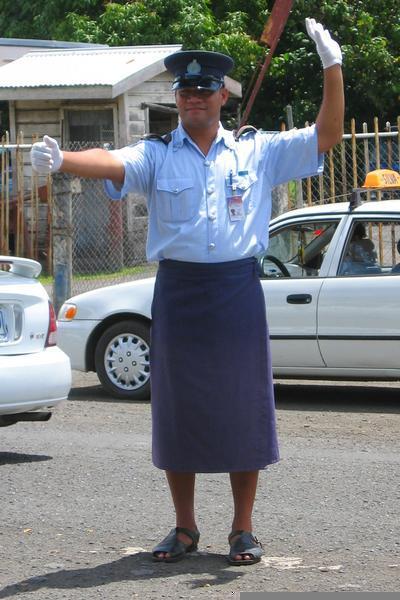 A Samoan Policeman