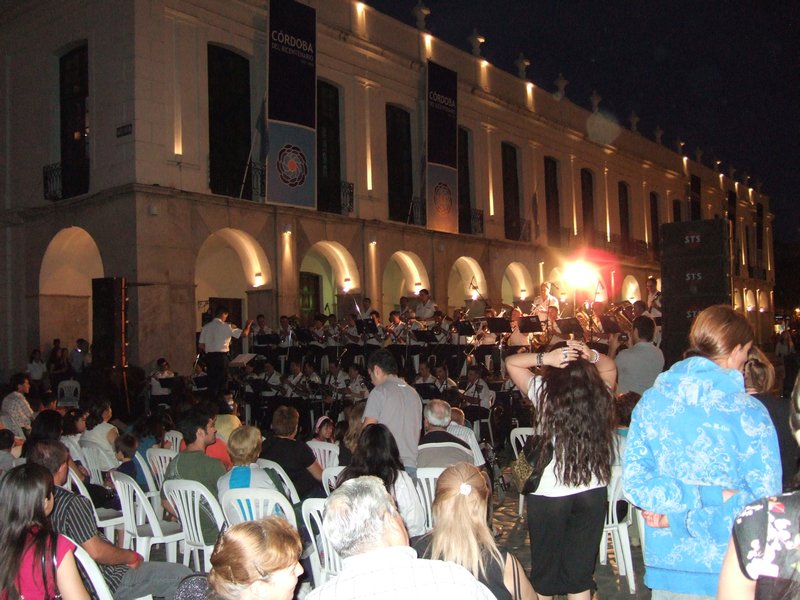 Cordoba police band concert