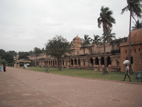 Brihadishwara courtyard