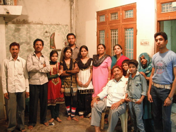 abrar's family near Chandpol, jaipur
