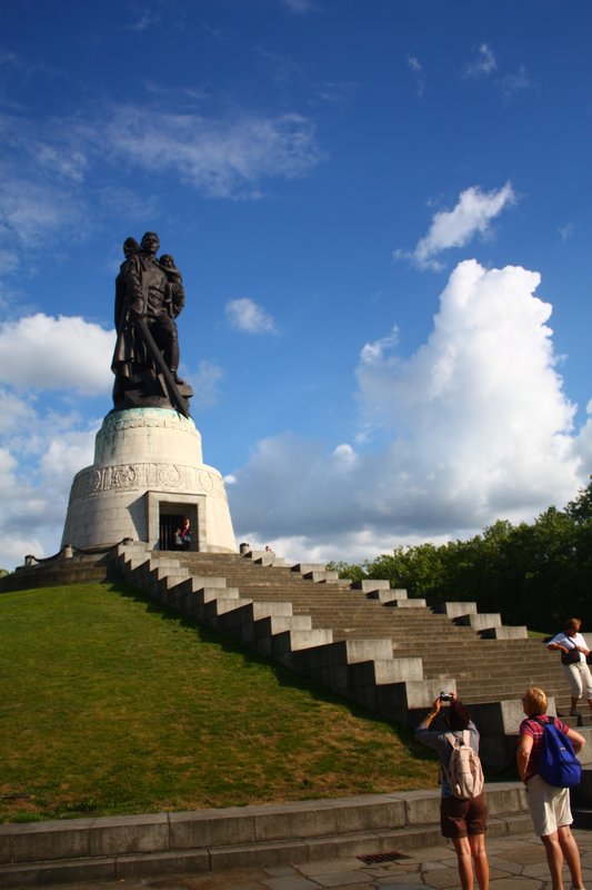 Monument to russian soldier