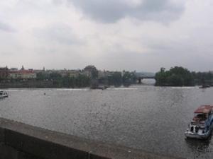 The Vltava from the Bridge