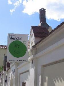 A Sign Indicating Mendel's Affiliation with Brno