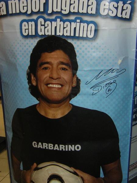 Maradona the salesman