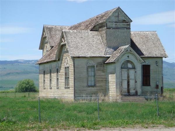 Very old house in Montplier, Idaho