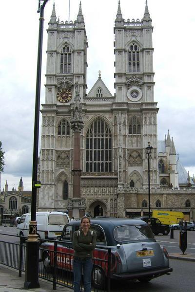 Shannon at Westminster Abbey
