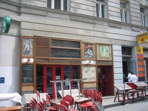 "Casablanca"but why not "Rick's Cafe"?