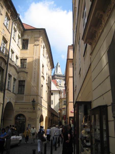 a street in Praha