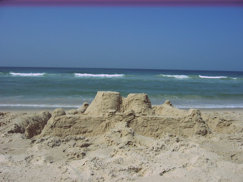 My wicked cool awesome sand castle