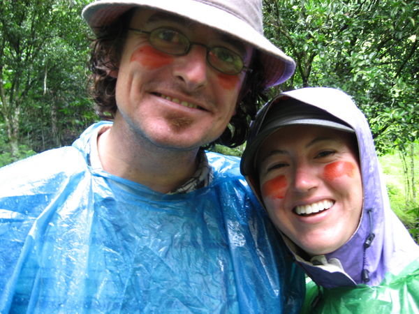 War paint for the Inca Trail