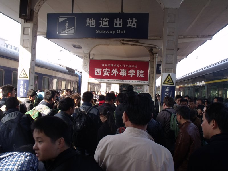 Carnage at Xian train station
