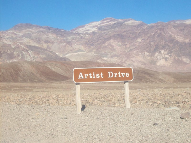 Artist Drive Sign