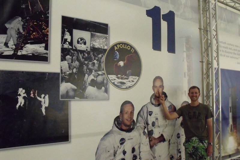 Chilling with the astronauts