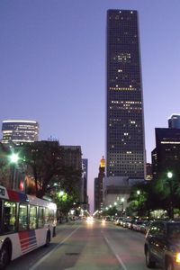 Houston at night