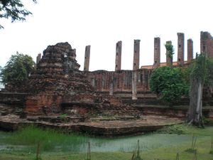 Ancient ruins, Ayuathaya