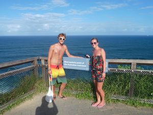 East, East, East, Byron! Most easterly point on the Australian mainland