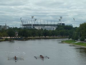 MCG and Yarra River